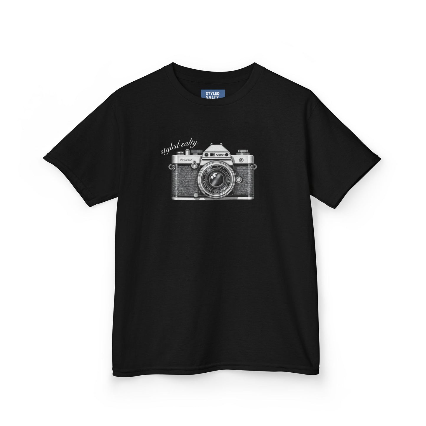 say cheese tee (noir)-youth
