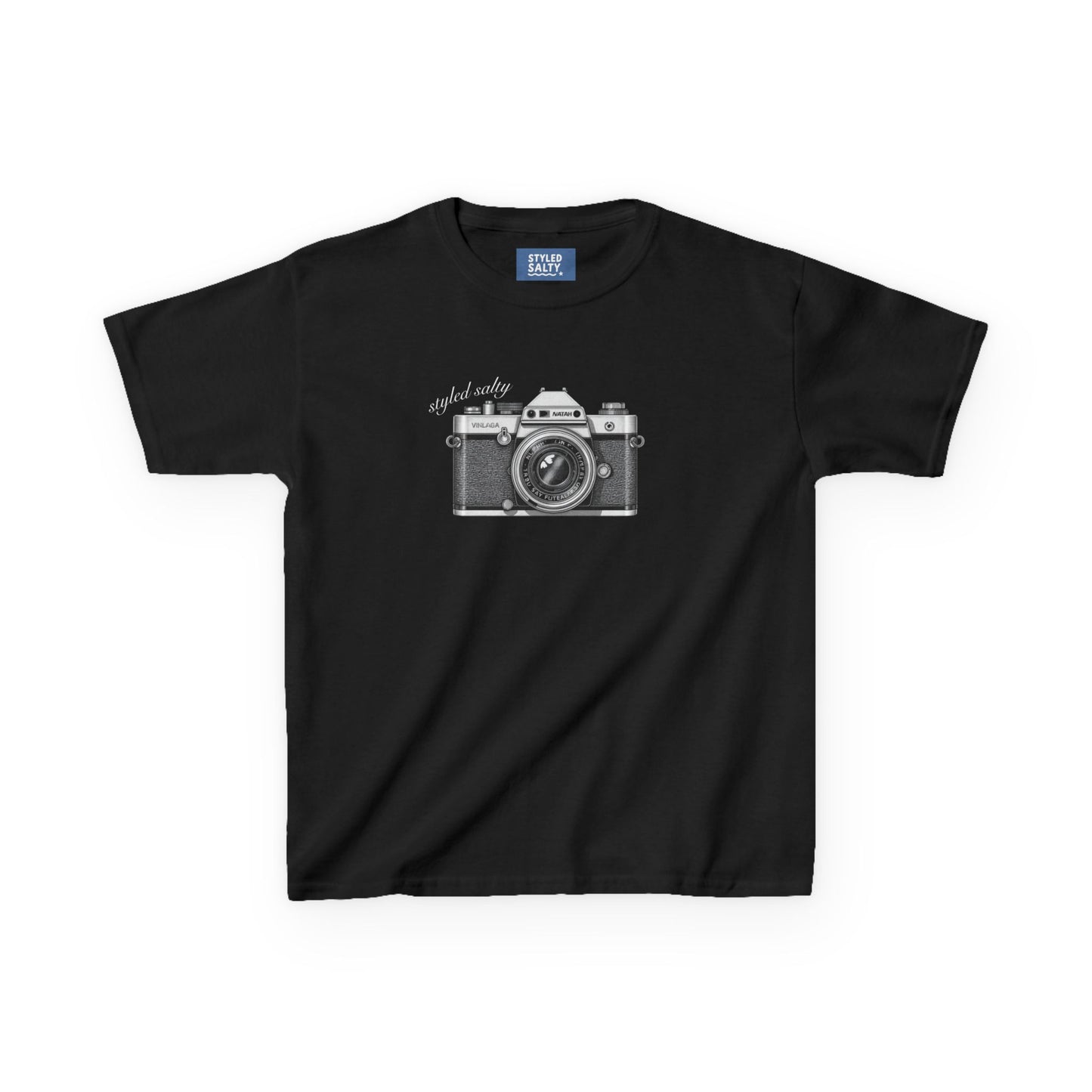 say cheese tee (noir)-youth