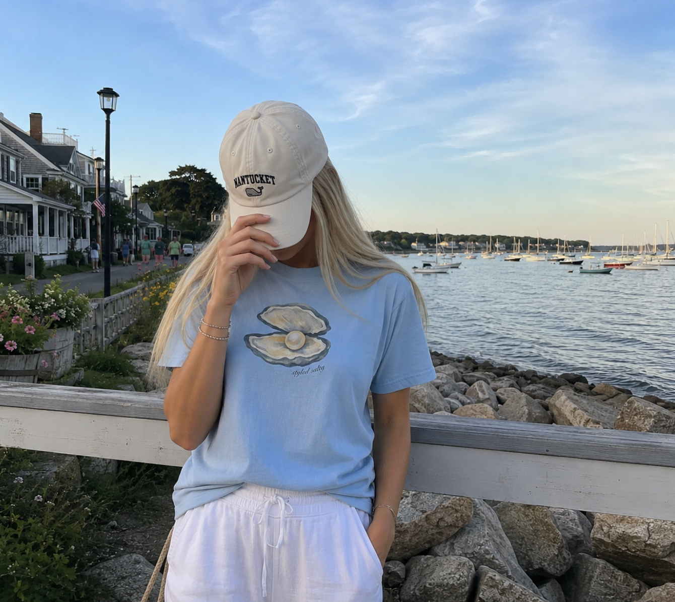 happy as a clam tee