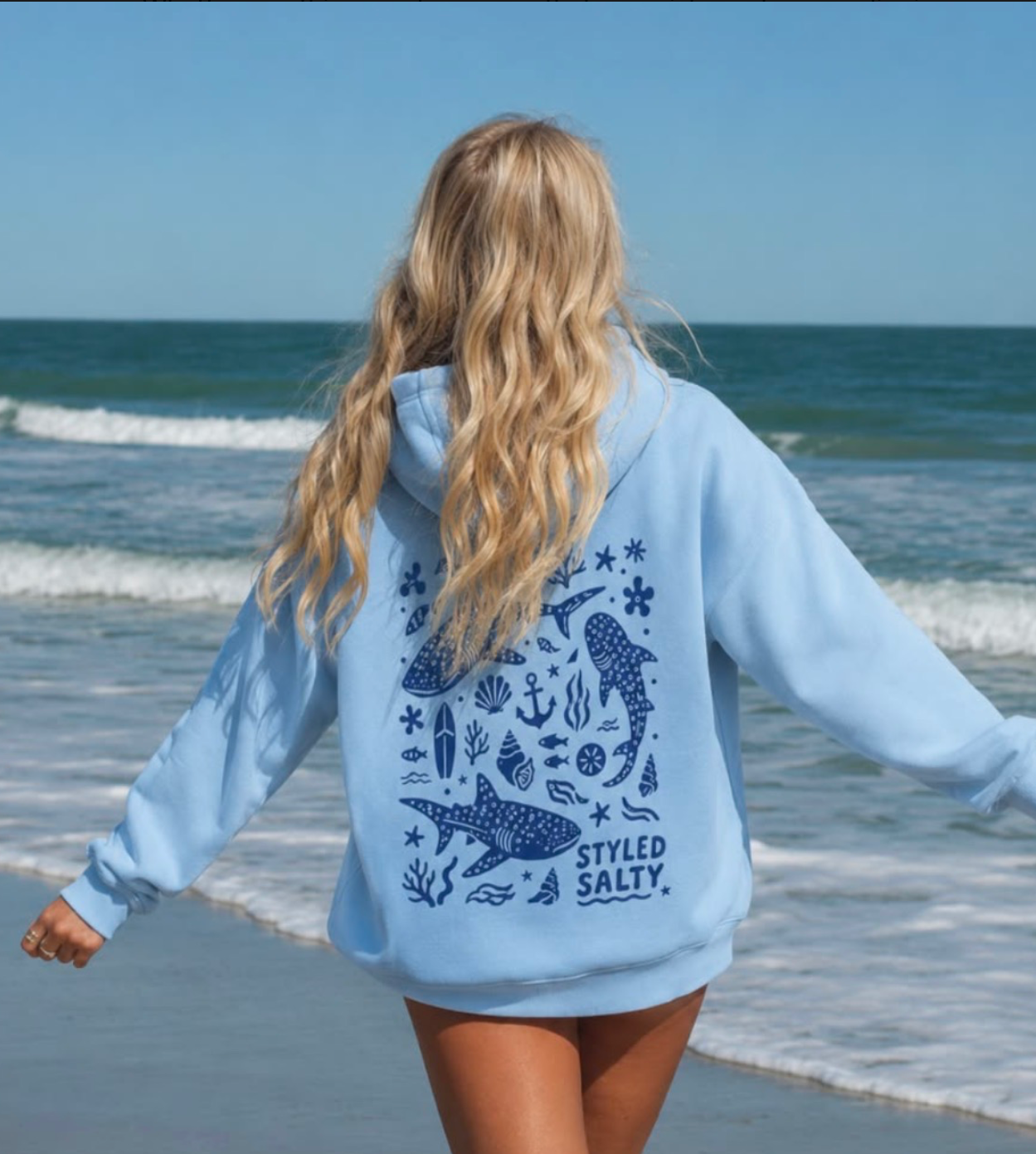 saltwater hoodie